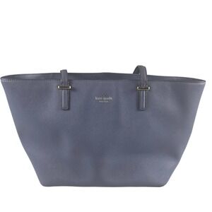Kate Spade Tote Bag Women Large Blue Saffiano Leather Shoulder Bag Designer